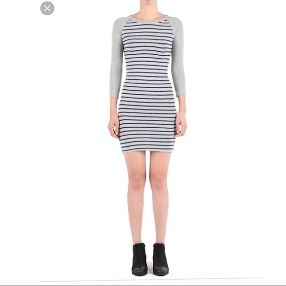 Hye Park and Lune grey Sabrina Dress sz small - Picture 2 of 5